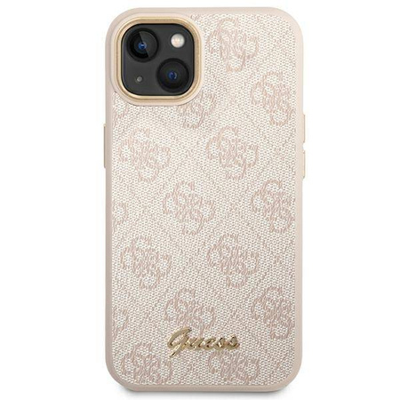 Guess 4G Metal Camera Outline Case – Etui iPhone 14 Plus (Różowy) (GUHCP14MHG4SHP)