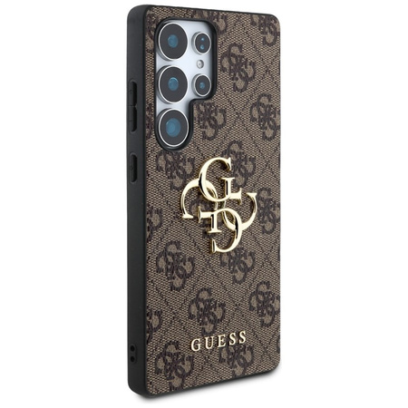 Guess Big 4G Logo Classic Logo - Etui do Samsung Galaxy S25 Ultra (brązowy) (GUHCS25L4GMGBR)