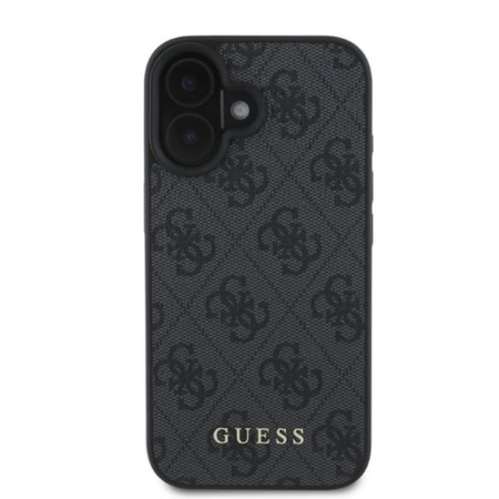 Guess 4G Classic - Etui iPhone 16 (czarny) (GUHCP16SG4GFGR)
