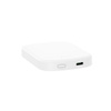 Crong MagSpot Power Bank - Bezprzewodowy power bank ultra slim z MagSafe 5000mAh, USB-C 20W PD (biały) (CRGMSPB5K1WHT)