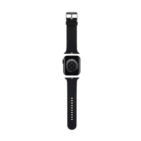Karl Lagerfeld 3D Rubber Karl & Choupette Heads NFT - Pasek do Apple Watch 42/44/45/49 mm (czarny) (KLAWLSLKCNK)