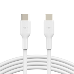 Belkin Kable USB-C na USB-C 2.0, 1 m, 2 sztuki - biały (CAB003BT1MWH2PK)
