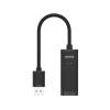 Unitek adapter USB-Ethernet 10/100Mbps - czarny (Y-1468)