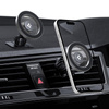 Spigen MFT13 Magnetic Dashboard & Vent Car Mount - Magnetyczny uchwyt samochodowy MagSafe (Srebrny) (ACP08314)