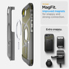 Spigen Tough Armor Mag MagSafe - Etui do iPhone 16e (Frost Black) (ACS09138)