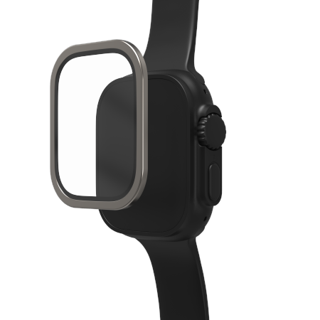 ZAGG InvisibleShield Glass XTR4 - szkło ochronne do Apple Watch Ultra / Ultra 2 (49mm) (titanium) (200116715)