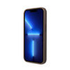 Guess 4G Big Metal Logo - Etui iPhone 15 / 14 / 13 (brązowy) (GUHCP15S4GMGBR)