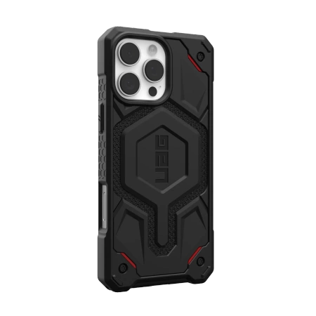 UAG Monarch Pro MagSafe Kevlar® - obudowa ochronna do iPhone 16 Pro kompatybilna z MagSafe (czarny kevlar) (114456113940)