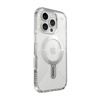 Speck Presidio Perfect-Clear Grip ClickLock & MagSafe - Etui iPhone 16 Pro (Clear / Chrome Finish / Serene Silver) (150704-3199)