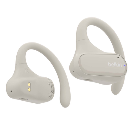 Belkin Słuchawki z otwartym uchem ClearFit, kremowe (AUC013CTSA)