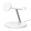 Belkin Stacja do ładowania bezprzewodowego na iPhone, Apple Watch, AirPods, Qi2 15W, biała (WIZ032KQWH)