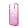 Karl Lagerfeld Gradient Ikonik Karl & Choupette - Etui iPhone 14 Plus (różowy) (KLHCP14MTGKCP)
