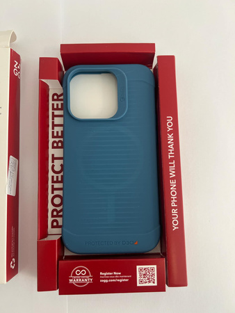Gear4 Havana Snap - obudowa ochronna do iPhone 14 Pro kompatybilna z MagSafe (blue) (702010062)