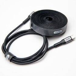 Unitek rzep organizer do kabli 5 m czarny(OT142BK)