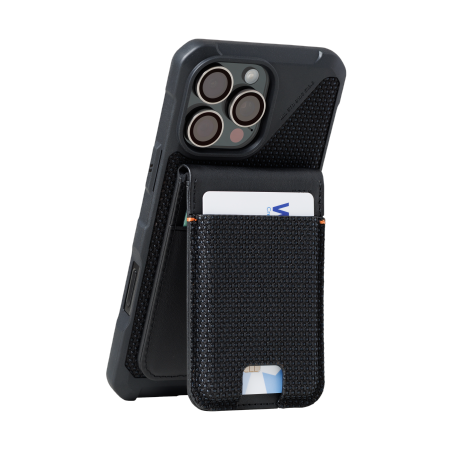 UAG Metropolis Wallet - portfel z podstawką kompatybilny z MagSafe (kevlar black) (964445113940)