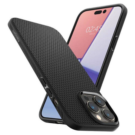 Spigen Liquid Air - Etui do iPhone 14 Pro Max (Czarny) (ACS04813)