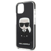 Karl Lagerfeld Fullbody Ikonik - Etui iPhone 13 mini (Black) (KLHCP13STPEIKK)