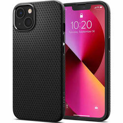 Spigen Liquid Air - Etui do iPhone 13 (Czarny) (ACS03519)