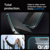 Spigen GLAS.TR EZ FIT Privacy 2-Pack - Szkło hartowane z filtrem prywatyzującym do iPhone 15 / 16 2 szt (AGL06905)