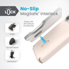 Speck Presidio2 Pro ClickLock & MagSafe - Etui iPhone 15 Pro (Bleached Bone / Heirloom Gold / Hazel Brown) (150446-3214)