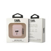 Karl Lagerfeld Silicone NFT Karl Head 3D - Etui AirPods 1/2 gen (różowy) (KLA2RUNIKP)