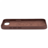 Decoded Leather Backcover - skórzana obudowa ochronna do iPhone 16e kompatybilna z MagSafe (chocolate brown) (D25IPOSEBC6CN)
