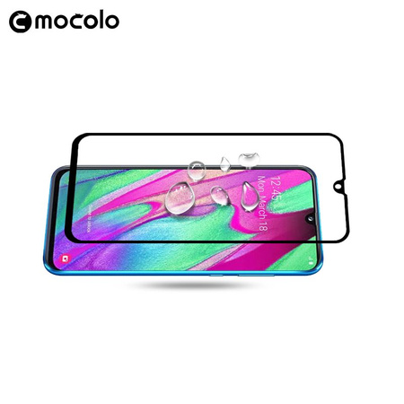 Mocolo 3D 9H Full Glue - Szkło ochronne na cały ekran Samsung Galaxy A40 (Black) (SX4152)