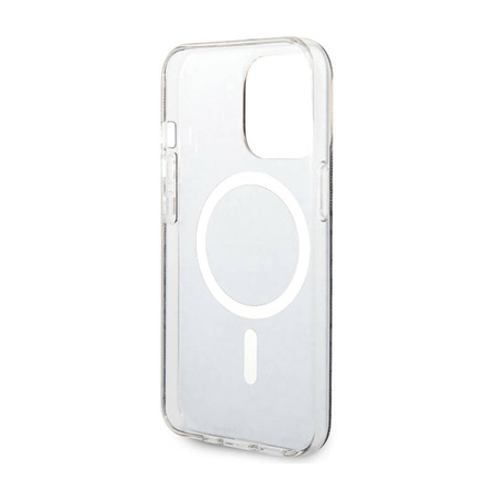 Guess 4G MagSafe - Etui iPhone 13 Pro (Czarny) (GUHMP13LH4STK)