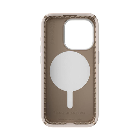 Speck Presidio2 Pro ClickLock & MagSafe - Etui iPhone 15 Pro (Bleached Bone / Heirloom Gold / Hazel Brown) (150446-3214)
