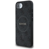 Guess 4G Ring Classic Logo MagSafe - Etui do iPhone 16e (czarny) (GUHMPSE4G4GFRK)