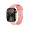 Crong Liquid - Pasek do Apple Watch 38/40/41/42mm (łososiowy) (CRG40LQBSLM)