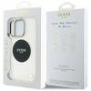 Guess IML Metal Colored Circle Classic Logo MagSafe - Etui do iPhone 16 Pro Max (czarny) (GUHMP16XHTDRCEDK)