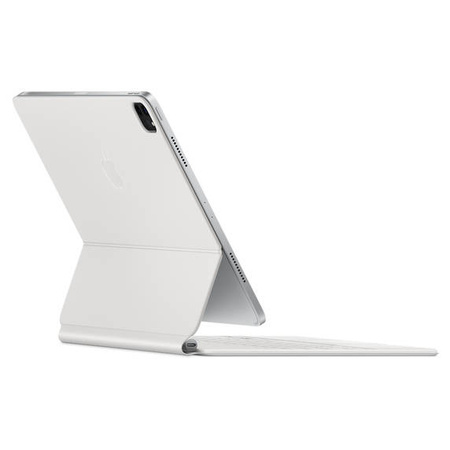 Apple Klawiatura Magic Keyboard do iPada Pro 12,9 cala (5. 4. 3. generacji) – angielski (międzynarodowy) – biały (MJQL3Z/A)