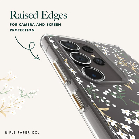 Rifle Paper Clear - Etui Samsung Galaxy S24 Ultra (Petite Fleurs) (RP053566)