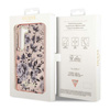 Guess Flower Collection - Etui Samsung Galaxy S23+ (różowy) (GUHCS23MHCFWSP)