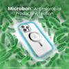 Speck Presidio Perfect-Clear MagSafe - Etui iPhone 15 Pro Max (Clear / Chrome Finish / Serene Silver) (150571-3240)