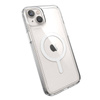 Speck Gemshell + MagSafe - Etui do iPhone 15 Plus / iPhone 14 Plus z powłoką MICROBAN (Clear) (150131-5085)