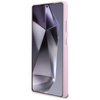 Karl Lagerfeld Saffiano Full Wrapped Elongated Metal Logo MagSafe - Etui do Samsung Galaxy S25 Ultra (różowy) (KLHMS25LPSAFWMCP)
