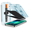 Spigen GLAS.TR EZ FIT Privacy 2-Pack - Szkło hartowane z filtrem prywatyzującym do iPhone 16e / iPhone 14 / iPhone 13 Pro / iPhone 13 2 szt (AGL03388)