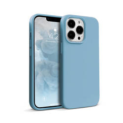 Crong Color Cover - Etui iPhone 13 Pro Max (błękitny) (CRG-COLR-IP1367-LBLU)