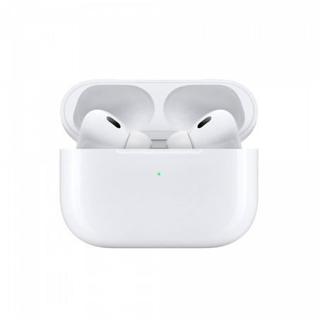 Apple słuchawki Airpods PRO ( 2.generacji) z bezprzewodowym etui ładującym Magsafe (USB-C) - białe (MTJV3ZM/A)
