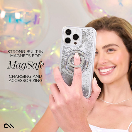 Case-Mate Waterfall MagSafe - Etui iPhone 16 Pro (Silver) (CM054602)
