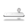 ZENS Aluminium 4w1 - ładowarka bezprzewodowa 45W, kompatybilna z MagSafe - biała (ZEDC17W/00)