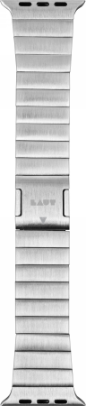LAUT LINK 2.0 - bransoleta do Apple Watch 42/44/45/49 mm (srebrna) (L_AWL_L2_SL)