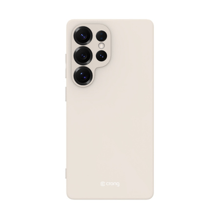 Crong Color Cover - Etui Samsung Galaxy S25 Ultra (beżowy) (CRGCOLRSGS25UCRM)