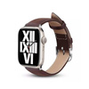 Crong Noble Band - Pasek z naturalnej skóry do Apple Watch 38/40/41/42 mm (Espresso) (CRG-40NOB-ESP)