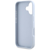 Guess Grained Big 4G Logo Small Classic Logo - Etui do iPhone 16 (niebieski) (GUHCP16SPGT4MBB)