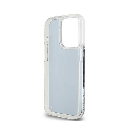 DKNY Liquid Glitter Big Logo - Etui iPhone 13 Pro (czarny) (DKHCP13LLBNAEK)
