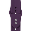 Crong Liquid - Pasek do Apple Watch 44/45/46/49 mm (śliwkowy) (CRG44LQBPLM)