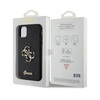 Guess Glitter Script Big 4G - Etui iPhone 11 (czarny) (GUHCN61HG4SGK)